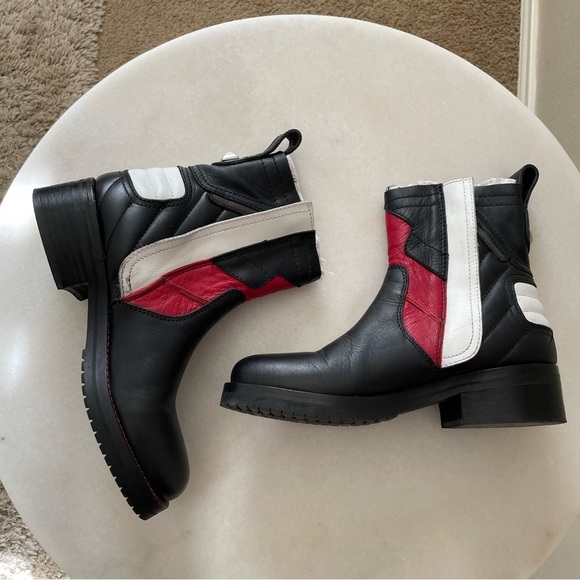 Zadig & Voltaire Empress Moto Biker Boots - Picture 2 of 11